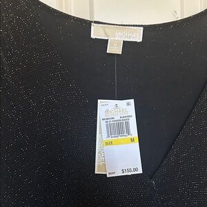 Michael Kors Black Dress with Silver Sparkle